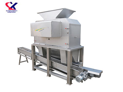 云南火龙果剥皮榨汁机