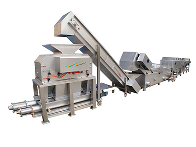 云南柑橘加工生产线